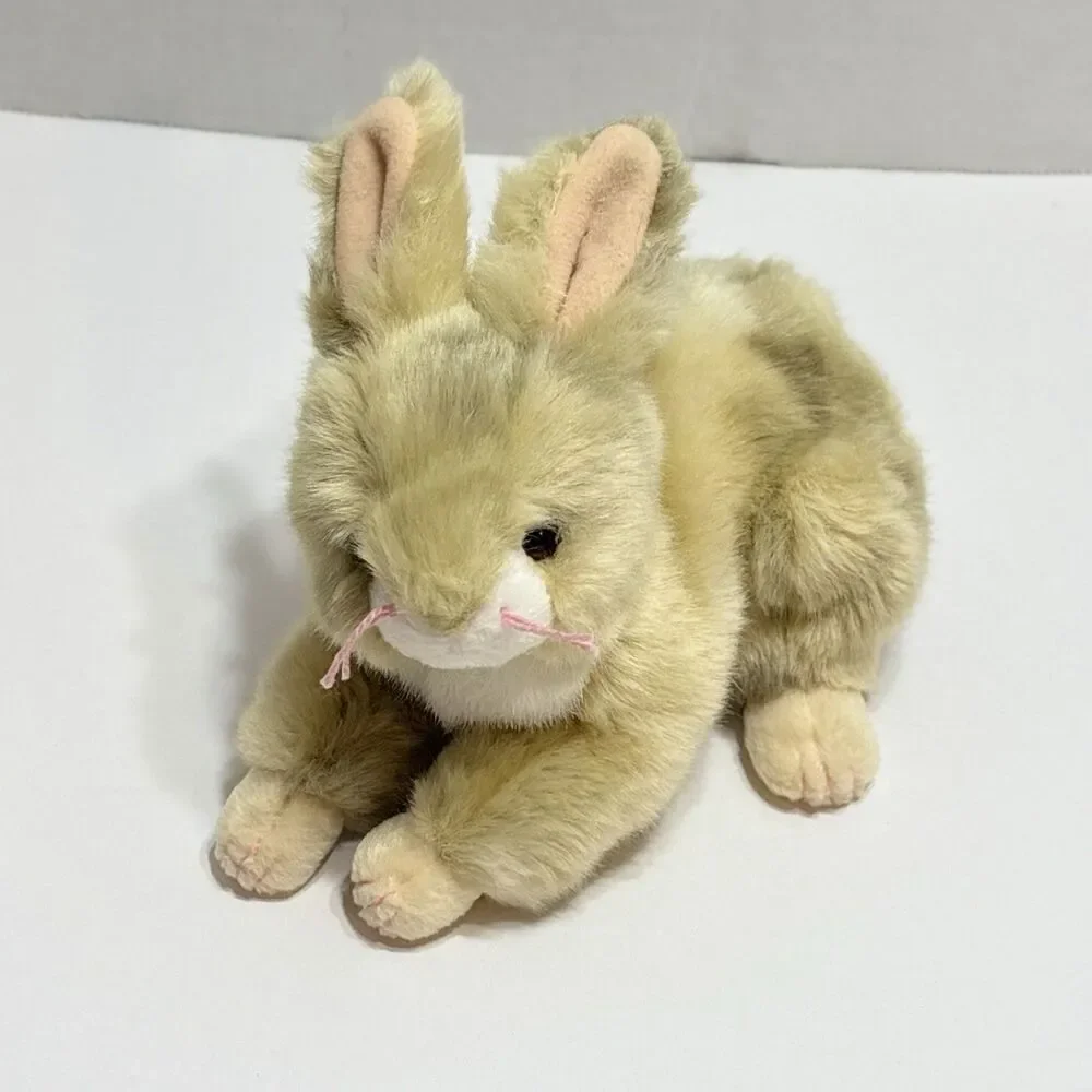 TY 2004 Beanie Baby BINSKY THE SOFT TAN BUNNY RABBIT 7